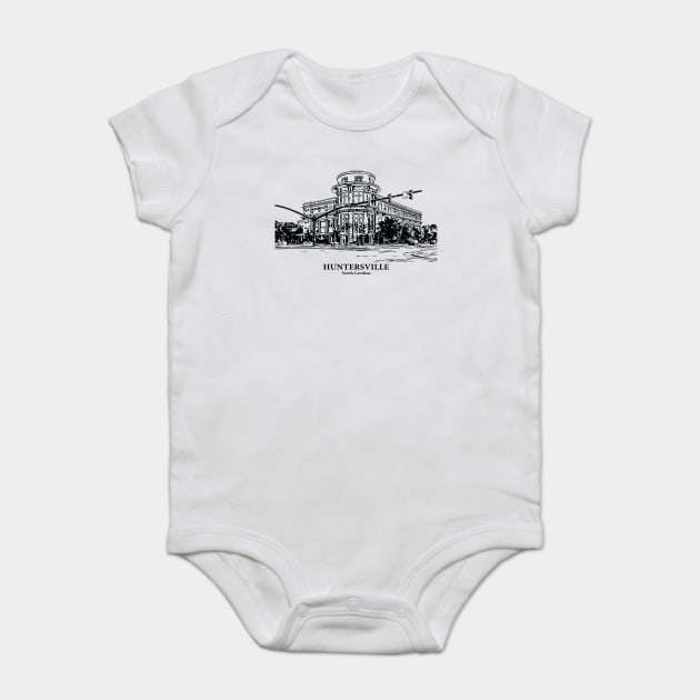 Huntersville - North Carolina Baby Bodysuit by Lakeric